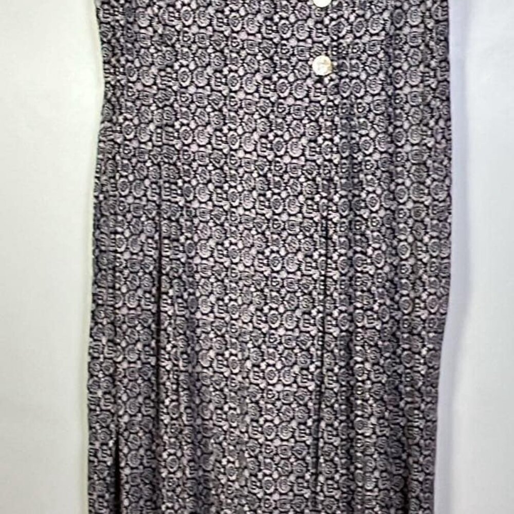 Jonathan Martin VTG Sleeveless Jumpsuit SZ 13/14 Lagenlook CottageCore Coquette
